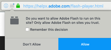 Firefox Allow Flash